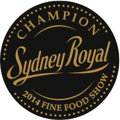 Sydney Fine Food Awards Champion Medal 2014