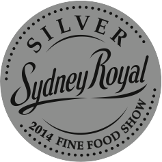 Sydney Fine Food Awards Silver Medal 2014