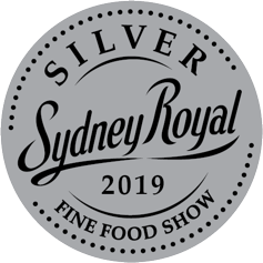 Sydney Royal Fine Food Awards Silver Medal 2019