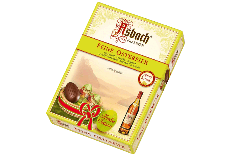 Asbach filled Easteregg pralines 150g Product Image