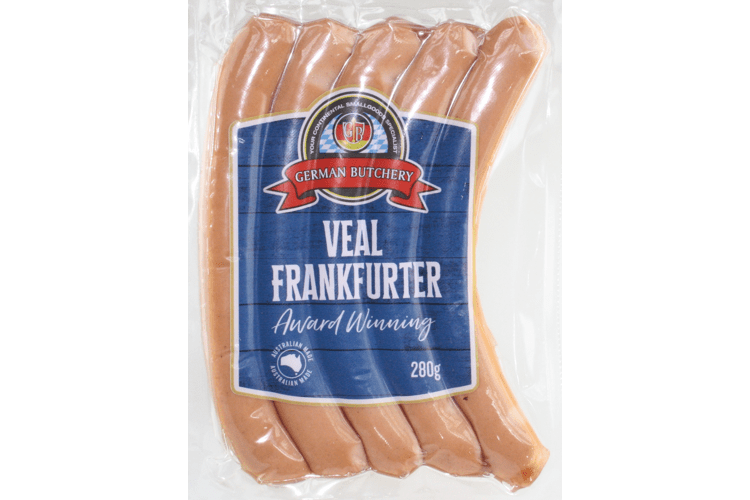 Veal Frankfurter - retail pack of 5 Product Image
