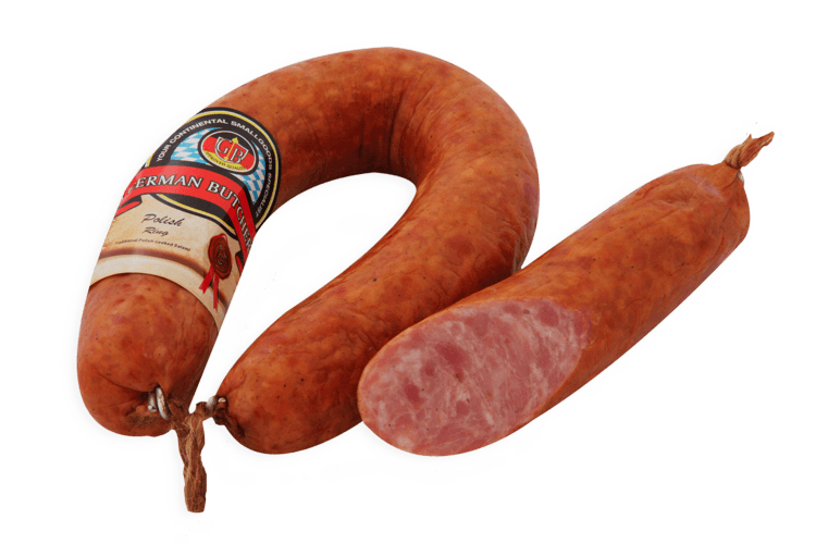 A traditional Dutch-style sausage with pork and mild spices including nutmeg filled into a horseshoe shaped sausage that is smoked for a rich, full flavour. Product Image